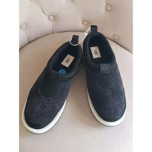 NEW UGG MEN'S TASMAN IOE INDOOR/ OUTDOOR SLIPPERS BLACK SZ 10 - Picture 5 of 7